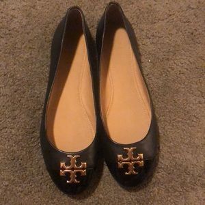 TORY BURCH Black flats